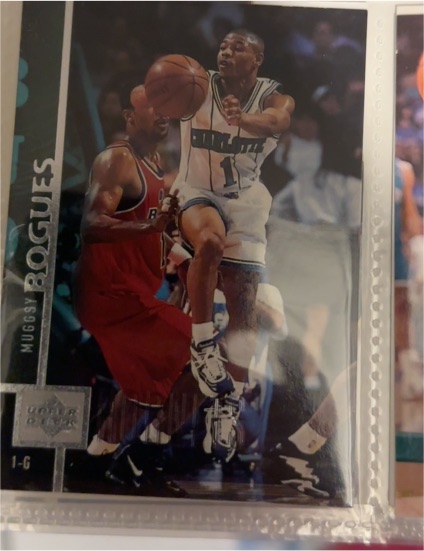 1994-95 Upper Deck #1-G Muggsy Bogues — front