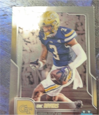 2025 Bowman University Chrome #86 Eric Rivers — front