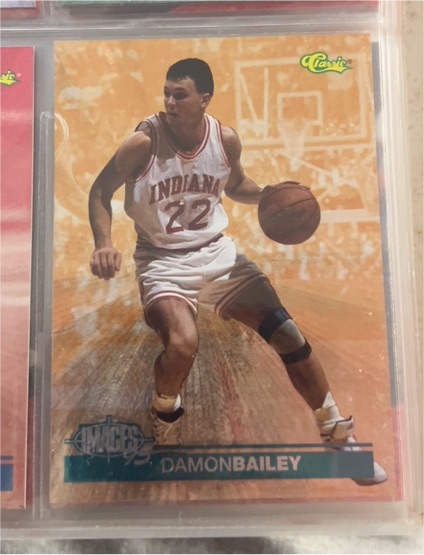 1993 Classic Draft Picks Special Bonus #MCS-5 Damon Bailey — front