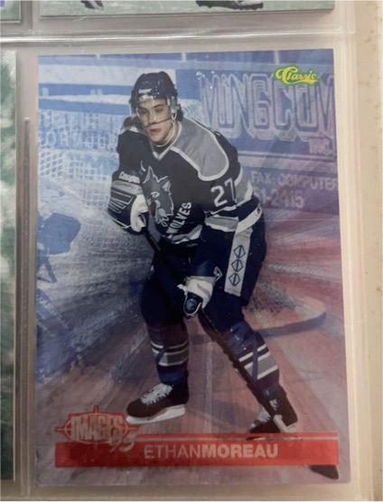 1995 Classic Games #105 Ethan Moreau — front