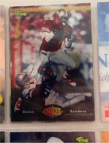 1994 Classic Images Deion Sanders — front