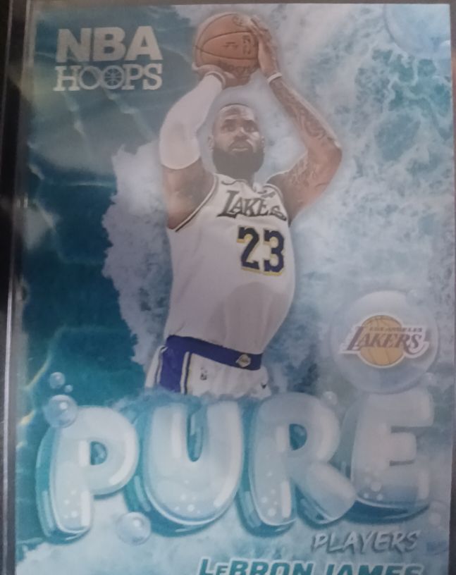 2024-25 Panini NBA Hoops Pure Players #8 LeBron James — front