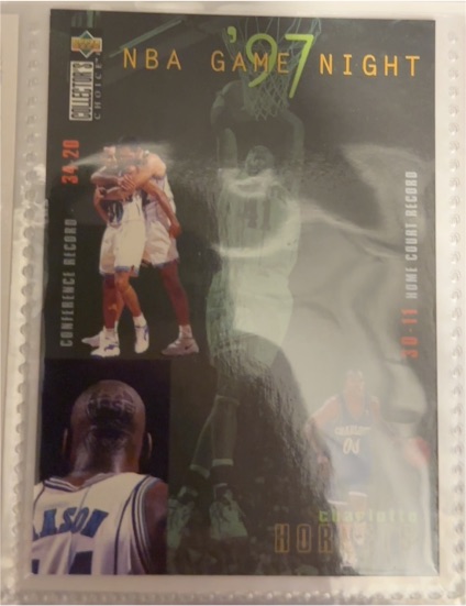 1997-98 Upper Deck Collector's Choice #158 Larry Johnson — front