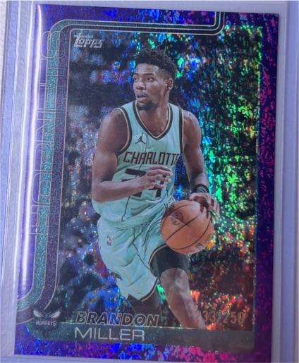 2025 Topps Flagship #68 Brandon Miller — front