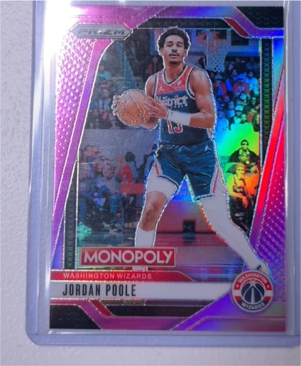 2024-25 Panini Prizm Monopoly #85 Jordan Poole — front