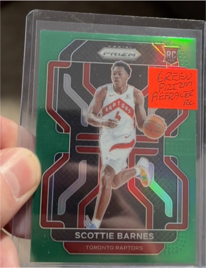 2021-22 Panini Prizm #320 Scottie Barnes — front