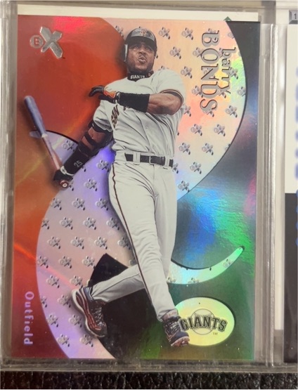 2000 Fleer Skybox E-X #26 Barry Bonds — front
