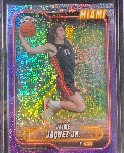 2024-25 Topps Chrome #36 Jaime Jaquez Jr. — front