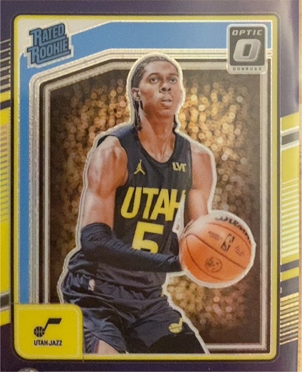 2024-25 Donruss Optic #298 Cody Williams — front