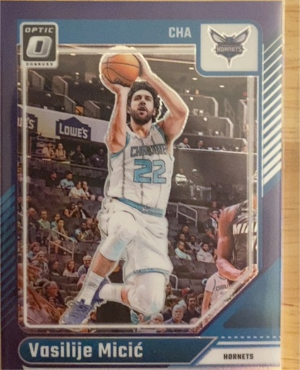 2024-25 Donruss Optic #55 Vasilije Micic — front