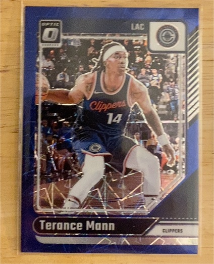 2024-25 Panini Donruss Optic #156 Terance Mann — front