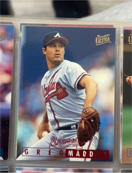 1995 Fleer Ultra #129 Greg Maddux — front