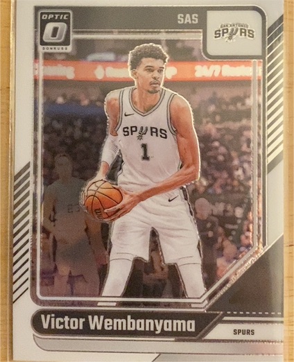 2024-25 Donruss Optic #45 Victor Wembanyama — front