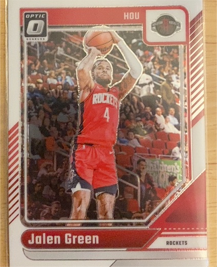 2024-25 Donruss Optic #171 Jalen Green — front