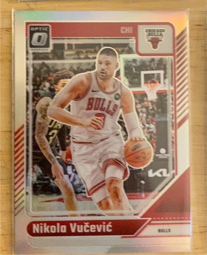 2024-25 Donruss Optic #85 Nikola Vucevic Chicago Bulls — front