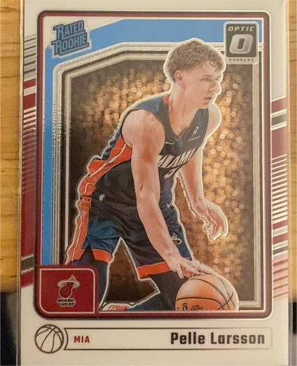 2024-25 Donruss Optic #293 Pelle Larsson — front