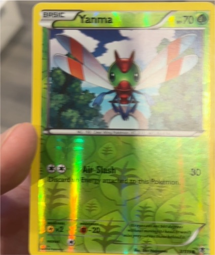 2014 Pokémon XY Phantom Forces #3 Yanma — front