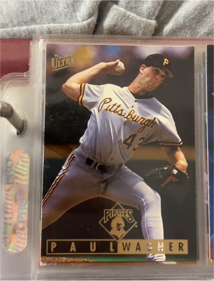 1995 Fleer Ultra #428 Paul Wagner — front