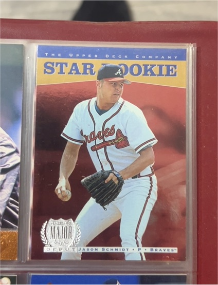 1996 Upper Deck #250 Jason Schmidt — front