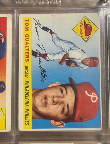1955 Topps #33 Tom Qualters — front