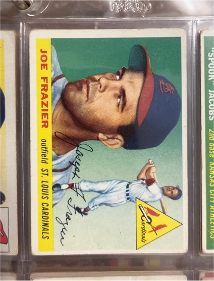 1955 Topps #89 Joe Frazier — front