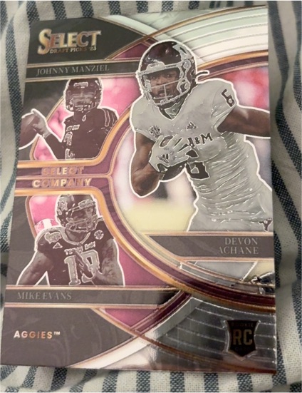 2023 Panini Select Draft Picks #SC-TA Devon Achane — front