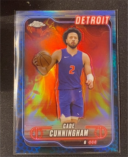 2024-25 Topps Chrome #18 Cade Cunningham — front