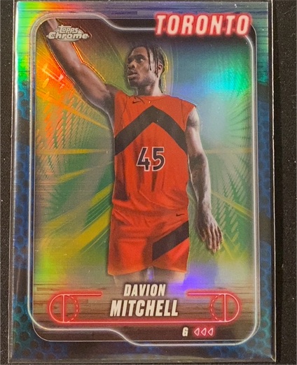 2024-25 Topps Chrome #128 Davion Mitchell — front