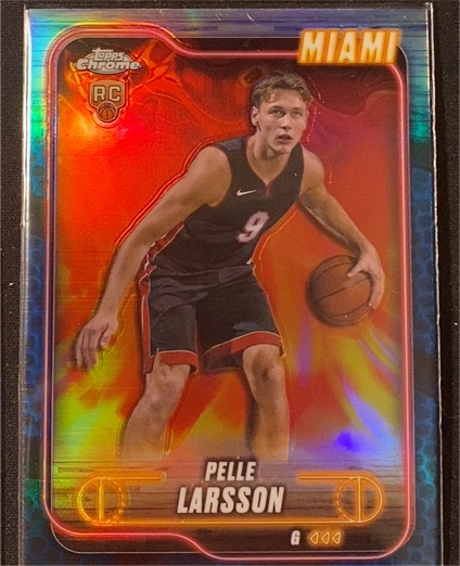 2024-25 Topps Chrome #166 Pelle Larsson — front