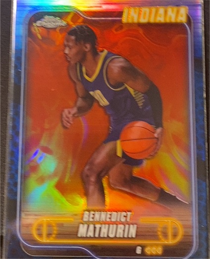 2024-25 Topps Chrome Basketball #96 Bennedict Mathurin — front