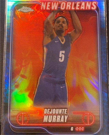 2024-25 Topps Chrome #73 Dejounte Murray — front
