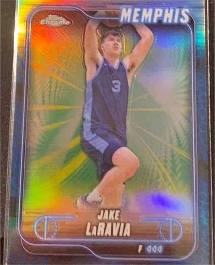 2024-25 Topps Chrome #104 Jake LaRavia — front