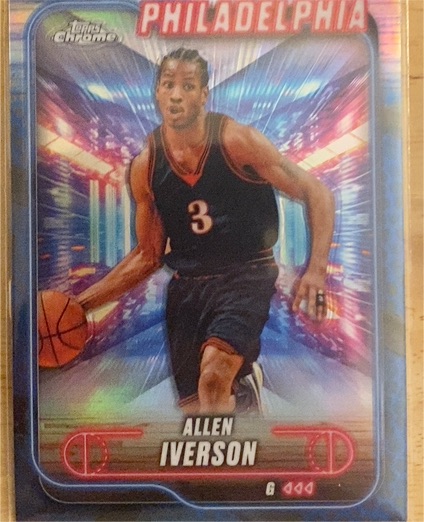 2024-25 Topps Chrome #94 Allen Iverson — front