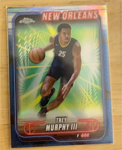 2024-25 Topps Chrome #144 Trey Murphy III — front