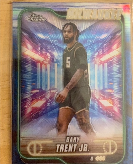 2024-25 Topps Chrome #81 Gary Trent Jr. — front