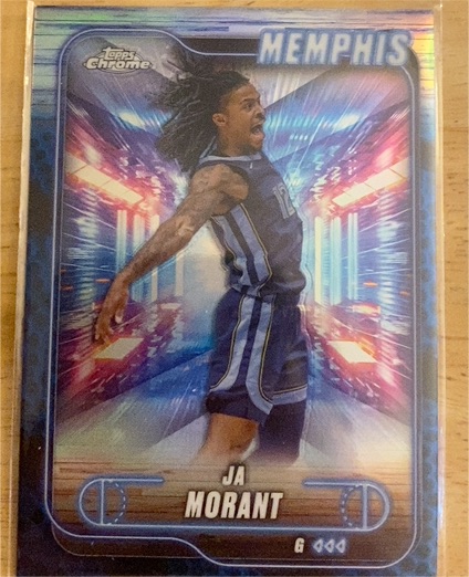 2024-25 Topps Chrome #188 Ja Morant — front