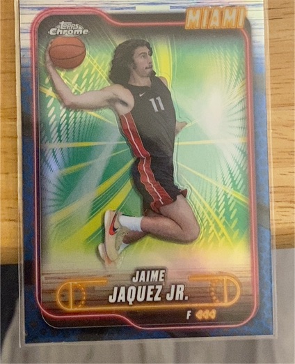 2024-25 Topps Chrome #36 Jaime Jaquez Jr. — front