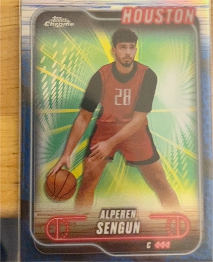 2024-25 Topps Chrome #106 Alperen Sengun — front
