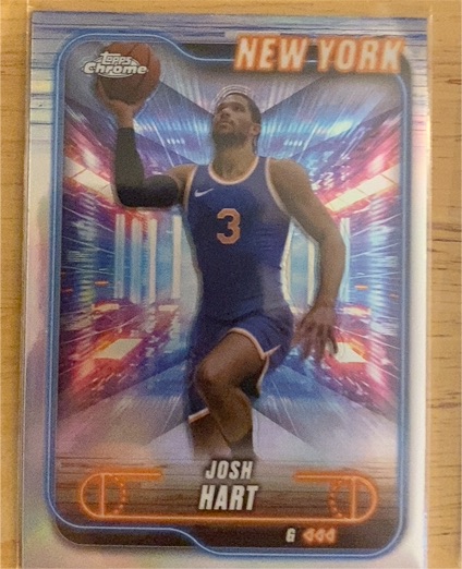 2024-25 Topps Chrome #71 Josh Hart — front