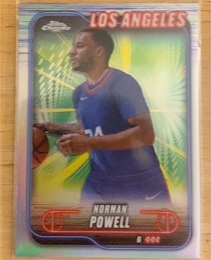 2024-25 Topps Chrome #176 Norman Powell — front
