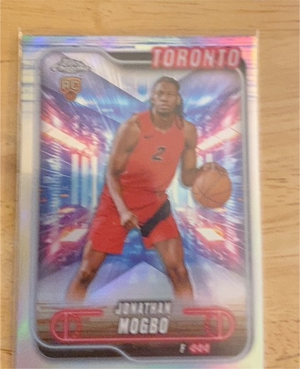 2024-25 Topps Chrome #194 Jonathan Mogbo — front