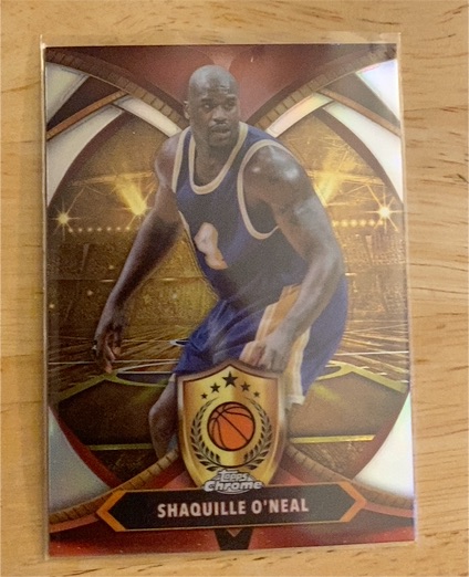2024-25 Topps Chrome #BOD-22 Shaquille O'Neal Ball of Duty — front
