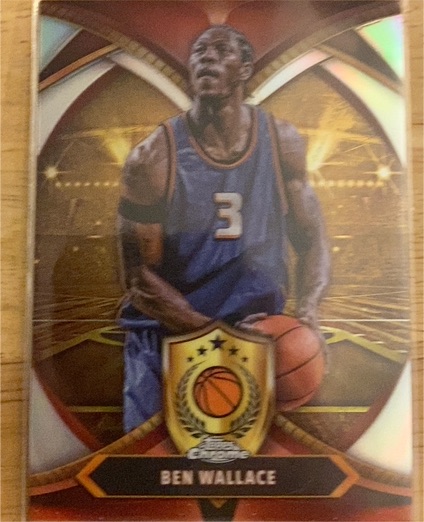 2024-25 Topps Chrome Ball of Duty #BOD-20 Ben Wallace — front