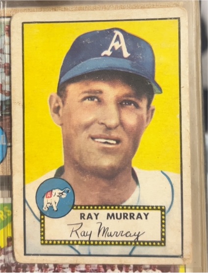 1952 Topps #299 Ray Murray — front