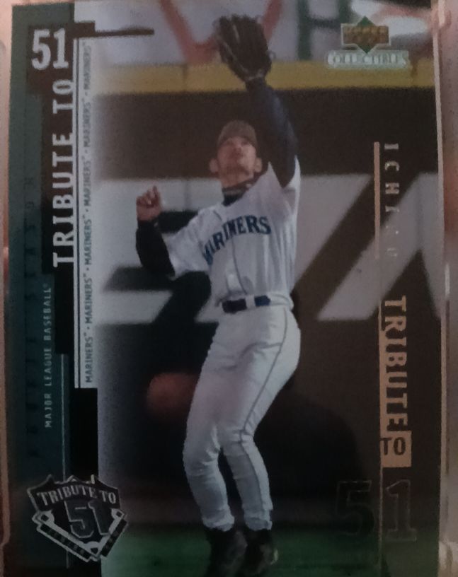 2001 Upper Deck Collectibles Tribute to 51 #I9 Ichiro Suzuki — front