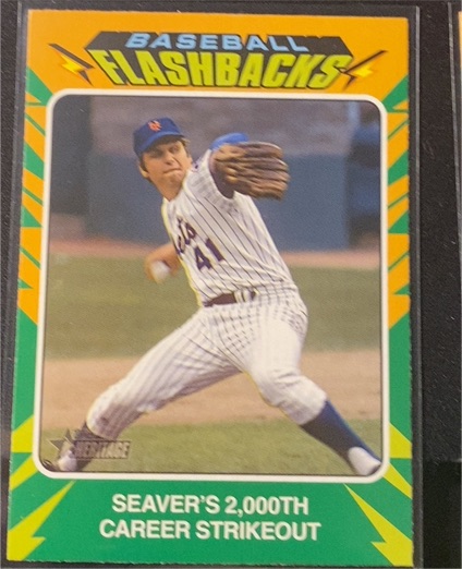 2024 Topps Heritage Baseball Flashbacks #BF-7 Tom Seaver — front