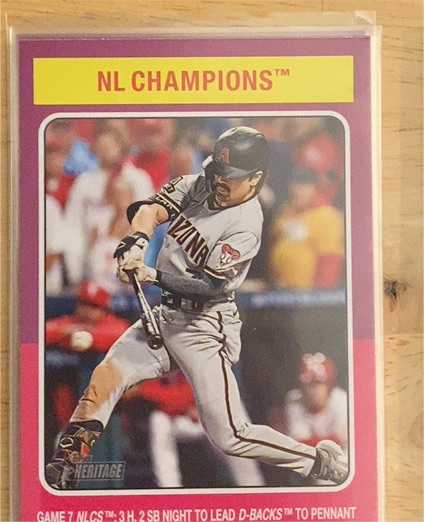 2024 Topps Heritage #459 Corbin Carroll — front
