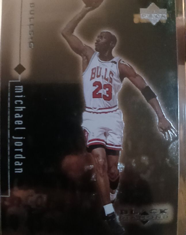 1998-99 Upper Deck Black Diamond #8 Michael Jordan — front