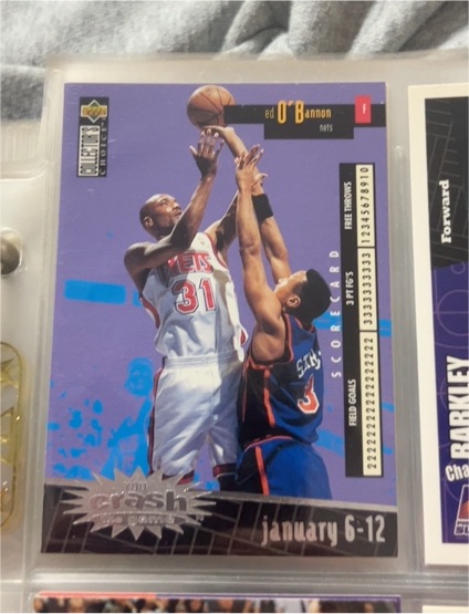 1996-97 Upper Deck Collector's Choice #C17a Ed O'Bannon You Crash the Game — front