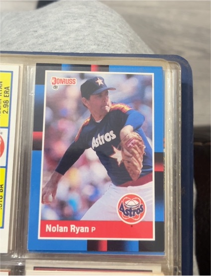 1988 Donruss #61 Nolan Ryan — front